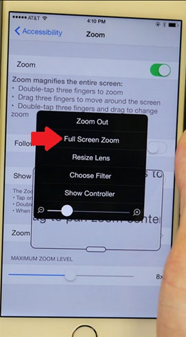 Turn iPhone screen into black and white Picture 3