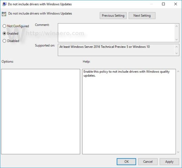 Turn off driver update on Windows Update Windows 10 Picture 3
