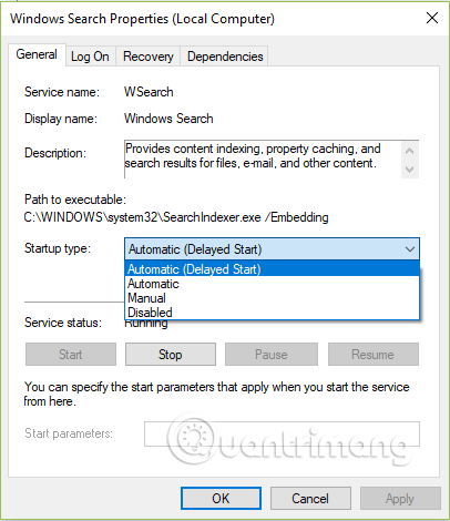 Turn off Indexing Service to let the computer run faster Picture 9