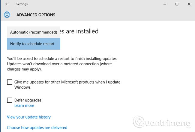 Turn off the Win 10 update, stop Windows 10 from updating automatically Picture 7