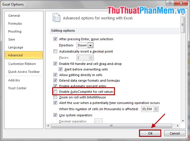 turn-off-turn-on-the-character-repeat-function-in-excel