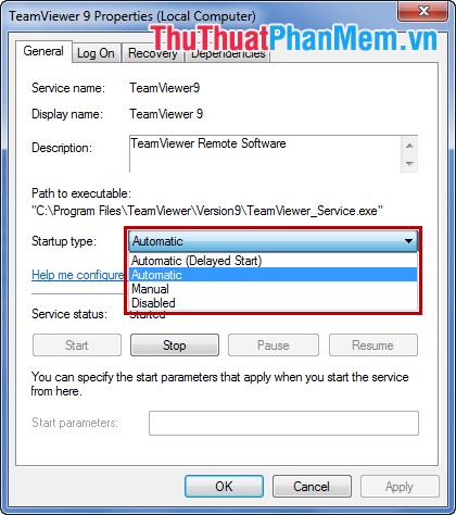 Turn off unnecessary services in Windows 7 Picture 7
