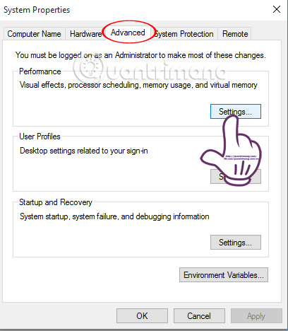 Turn off window shading on Windows 10 Picture 5