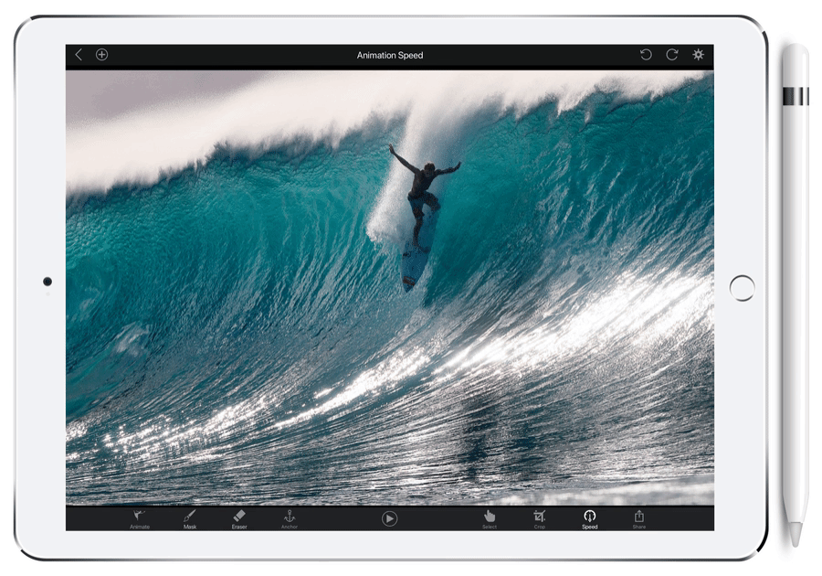 Turn ordinary photos into GIFs with the PLOTAGRAPH + app on the iPad Picture 1