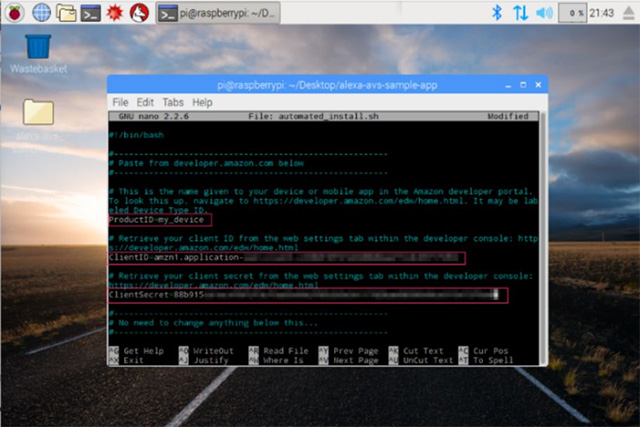 Turn Raspberry Pi into an Amazon Echo Picture 21