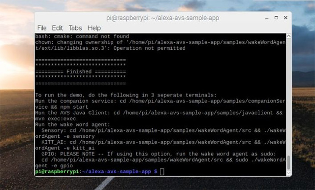 Turn Raspberry Pi into an Amazon Echo Picture 23