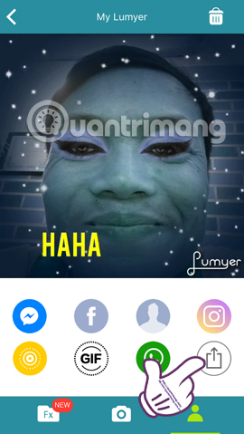 Turn selfie into a GIF image with Lumyer Picture 25