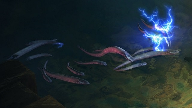 Turn the cow into white bone for 15 minutes but the ferocious piranhas still have to be terrified of this creature Picture 3