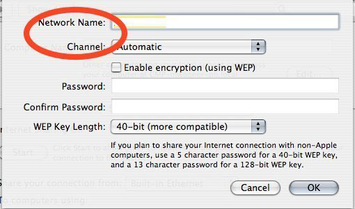 'Turn' your Mac into a Wi-Fi Access Point Picture 7