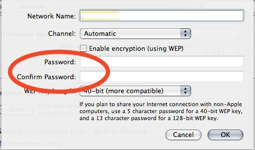 'Turn' your Mac into a Wi-Fi Access Point Picture 8