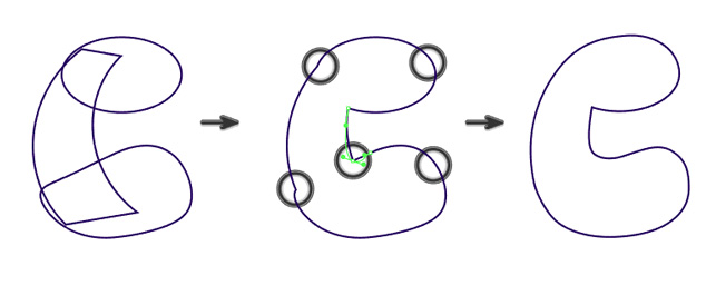 Tutorial drawing ... 'unicorn' in Adobe Illustrator Picture 4