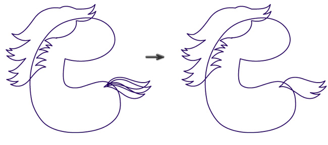 Tutorial drawing ... 'unicorn' in Adobe Illustrator Picture 7