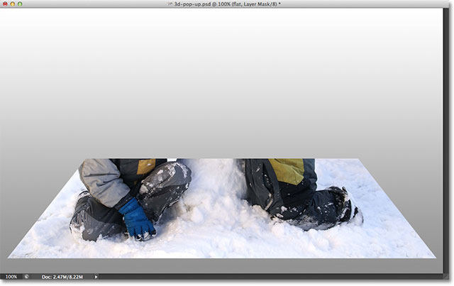 Tutorial for creating 3D photo effects in Photoshop (Part 2) Picture 12
