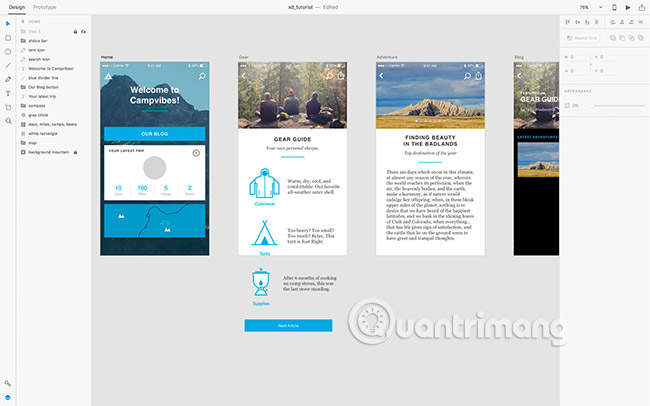 Tutorial for web design and UX with Adobe XD from A to Z Picture 3