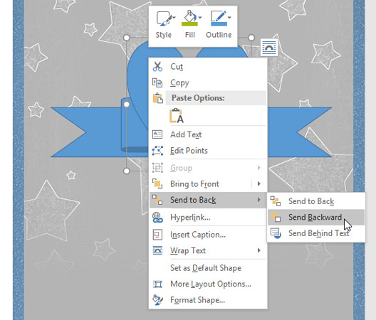 Tutorial for Word 2016 (Part 18): How to add Shape shapes Picture 4
