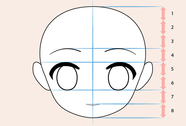 Tutorial To Draw Anime Chibi Characters Step By Step