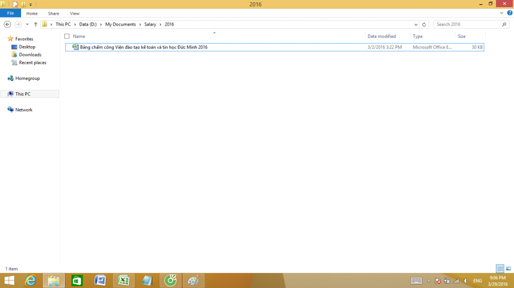 Types of data hiding in Excel - Part end: Hide Excel Files Picture 3