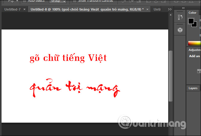 Typing Vietnamese in Photoshop Picture 12