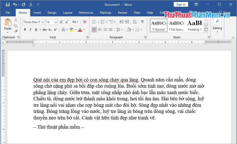 Underline in Word Picture 10