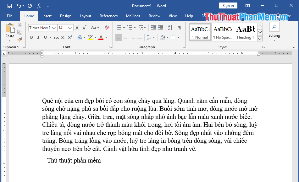 Underline in Word Picture 12
