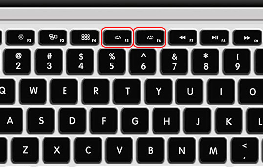 Understand the connection and key presses on the Macbook Picture 8