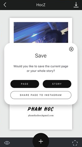 Unfold, an application that helps to create Story content on Facebook Picture 14
