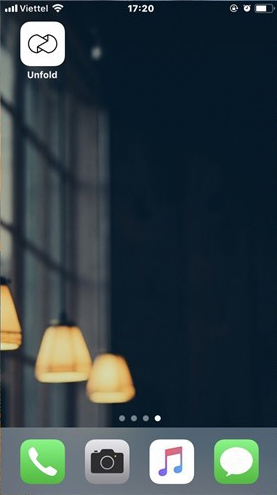 Unfold, an application that helps to create Story content on Facebook Picture 2