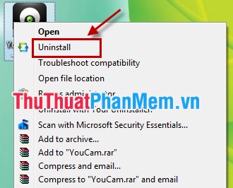 Uninstall software via right-click menu Picture 5