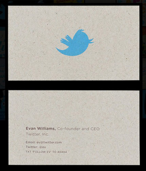 Unique business cards of 12 famous businessmen Picture 10