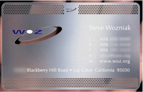 Unique business cards of 12 famous businessmen Picture 11