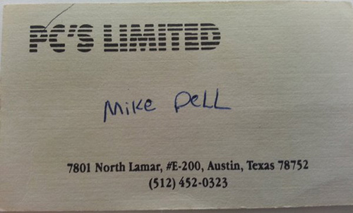 Unique business cards of 12 famous businessmen Picture 12