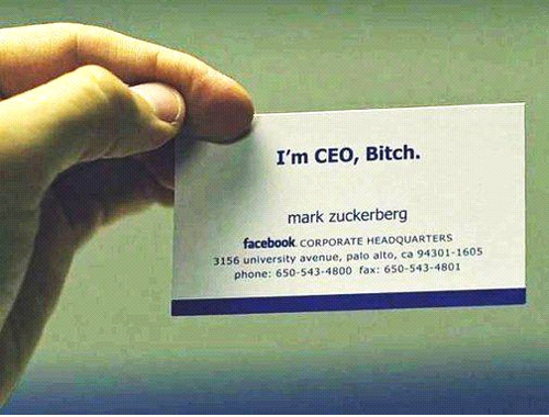 Unique business cards of 12 famous businessmen Picture 3