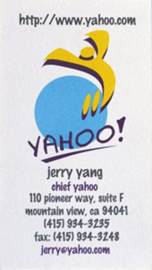 Unique business cards of 12 famous businessmen Picture 9