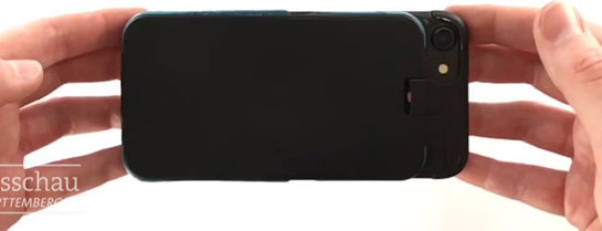 Unique case self-inflated when falling like an airbag to protect iPhone when colliding Picture 3
