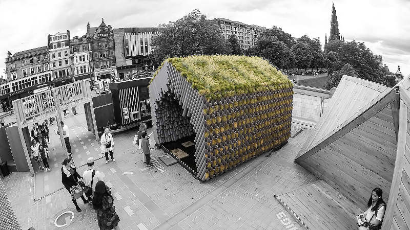 Unique house inspired by grass pipes Picture 1