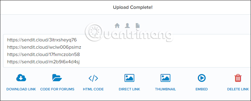 Unlimited online data storage on Sendit.cloud Picture 12