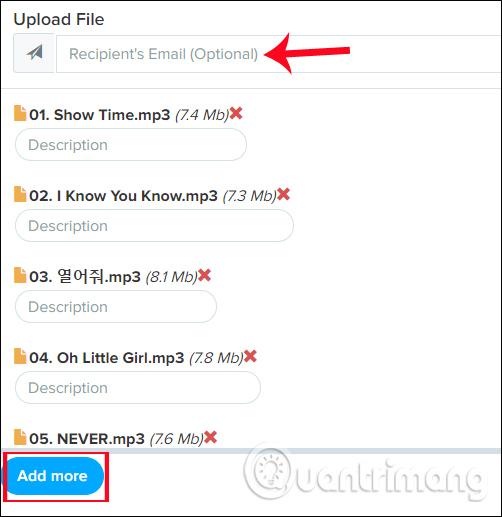 Unlimited online data storage on Sendit.cloud Picture 7