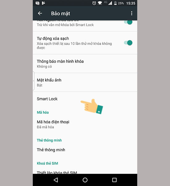 Unlock your phone with face on Android 5.0 Picture 2