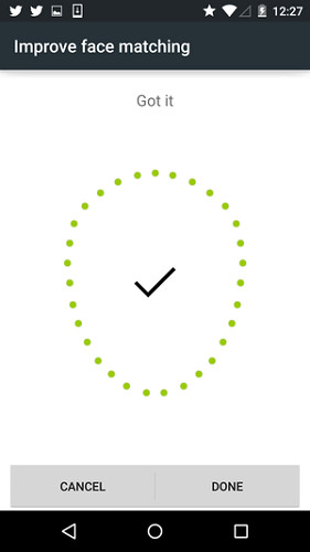 Unlock your phone with face on Android 5.0 Picture 4