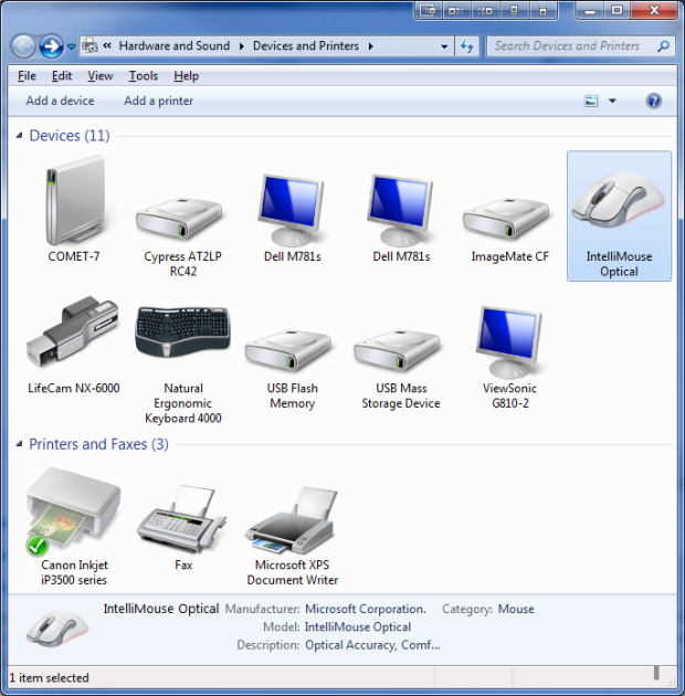 Update the system driver with Windows 7 Device Installation Settings Picture 2