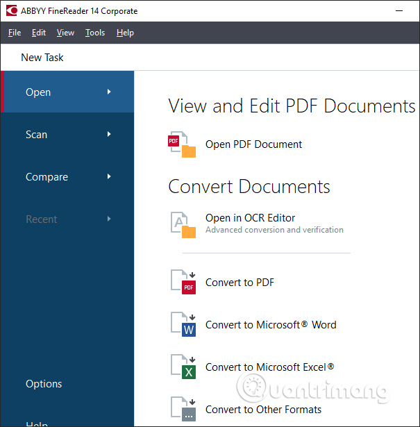 Usage ABBYY converts PDF to Word Picture 2
