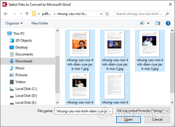 Usage ABBYY converts PDF to Word Picture 7