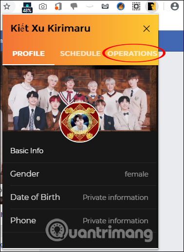 Usage MonokaiToolkit recognizes who is online Facebook Picture 10