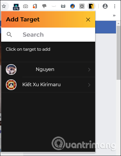 Usage MonokaiToolkit recognizes who is online Facebook Picture 8