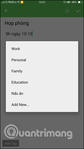 Usage notes application Secure Notes - Note pad Android Picture 14
