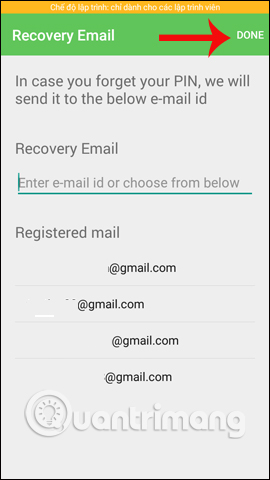 Usage notes application Secure Notes - Note pad Android Picture 3