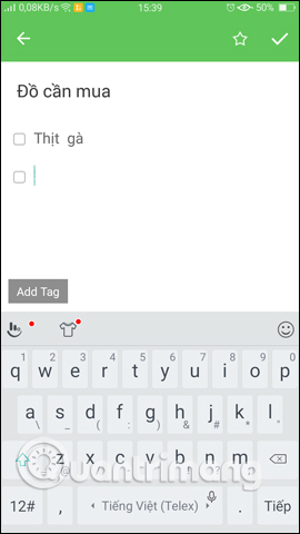 Usage notes application Secure Notes - Note pad Android Picture 7