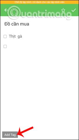 Usage notes application Secure Notes - Note pad Android Picture 8