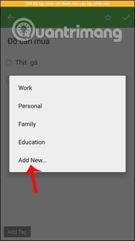 Usage notes application Secure Notes - Note pad Android Picture 9