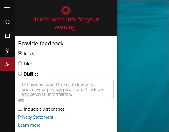 Use and configure Cortana on Windows 10 Picture 12